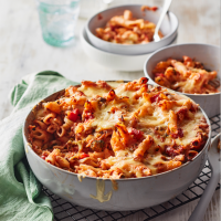 Cheesy Vegetable Pasta Bake